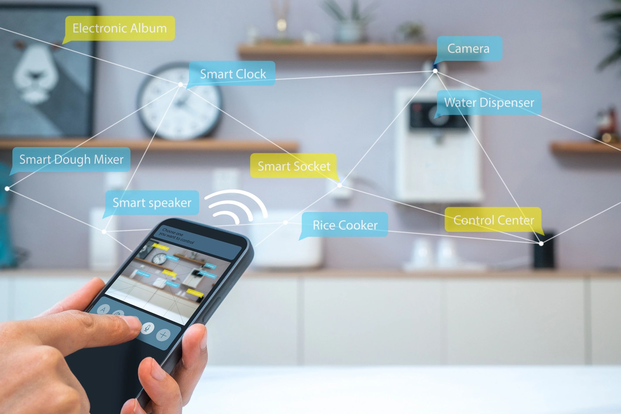 Smart security systems in facilities
