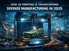 How 3D Printing Is Transforming Defense Manufacturing in 2025