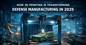 How 3D Printing Is Transforming Defense Manufacturing in 2025