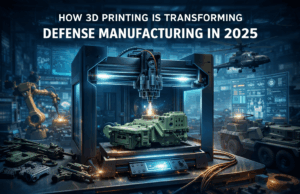 How 3D Printing Is Transforming Defense Manufacturing in 2025