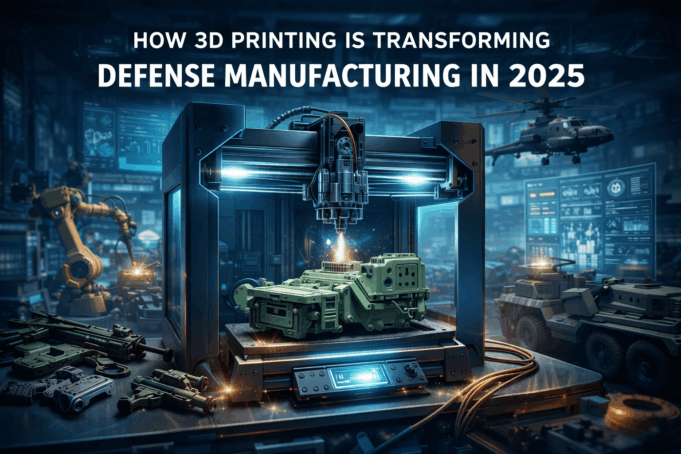 How 3D Printing Is Transforming Defense Manufacturing in 2025