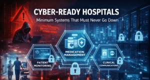 Cyber-Ready Hospitals: The Minimum Systems That Must Never Go Down