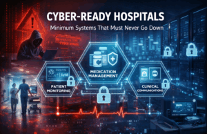 Cyber-Ready Hospitals: The Minimum Systems That Must Never Go Down