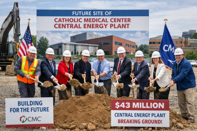 Catholic Medical Center Breaks Ground on $43 Million Central Energy Plant Catholic Medical Center