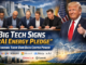 Tech Giants Agree to Fund Their Own AI Data Center Power Under Trump’s “Ratepayer Protection Pledge AI data centers, Trump tech pledge, big tech electricity costs, AI energy consumption, data center power demand, Google Microsoft AI infrastructure, Amazon AI data centers, OpenAI power usage, tech companies energy pledge, US data center electricity, artificial intelligence infrastructure, AI power consumption, tech industry energy demand, ratepayer protection pledge, AI data center policy