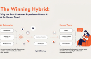 The Winning Hybrid: Why the Best Customer Experience Blends AI with the Human Touch AI and human customer experience
