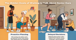 The Hidden Costs of Waiting to Talk About Senior Care Hidden Costs of Delaying Senior Care Planning