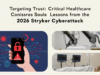 Targeting Trust: Critical Healthcare Lessons from the 2026 Stryker Cyberattack Critical Healthcare Lessons from the 2026 Stryker Cyberattack