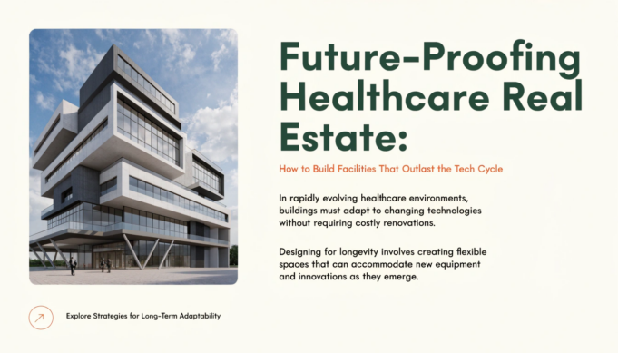 Future-Proofing Healthcare Real Estate: How to Build Facilities That Outlast the Tech Cycle healthcare facilities future proofing