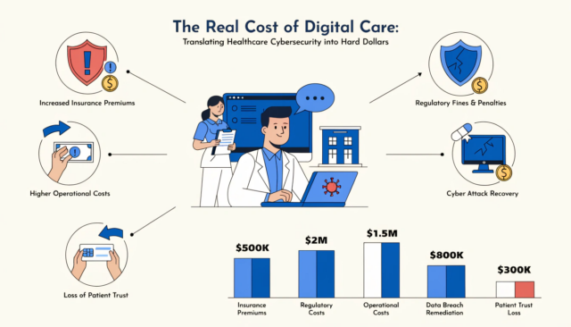 The Real Cost of Digital Care: Translating Healthcare Cybersecurity into Hard Dollars Why Healthcare Cybersecurity Needs a Financial Translation
