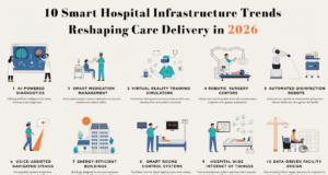 10 Smart Hospital Infrastructure Trends Reshaping Care Delivery in 2026 smart hospital infrastructure 2026