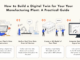 How to Build a Digital Twin for Your Manufacturing Plant: A Practical Guide digital twin manufacturing