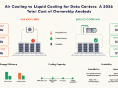Air Cooling vs Liquid Cooling for Data Centers: A 2026 Total Cost of Ownership Analysis air cooling vs liquid cooling data center