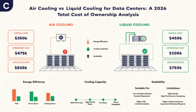 air cooling vs liquid cooling data center