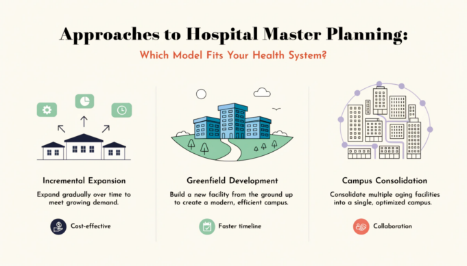 Approaches to Hospital Master Planning: Which Model Fits Your Health System? hospital master planning approaches