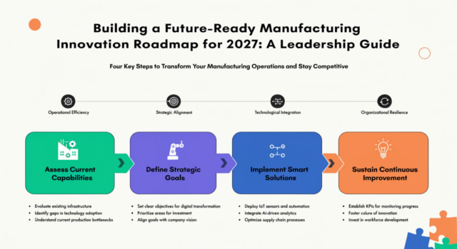 How to Build a Manufacturing Innovation Roadmap for 2027: A Leadership Guide manufacturing innovation roadmap 2027