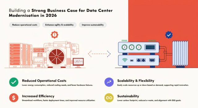 Building a Strong Business Case for Data Center Modernisation in 2026 data center modernisation business case