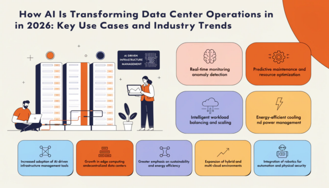 How AI Is Transforming Data Center Operations in 2026: Key Use Cases and Industry Trends AI data center operations