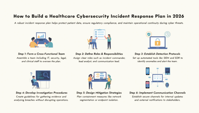 How to Build a Healthcare Cybersecurity Incident Response Plan in 2026 healthcare cybersecurity incident response