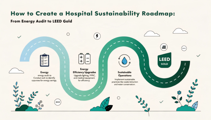 How to Create a Hospital Sustainability Roadmap: From Energy Audit to LEED Gold hospital sustainability roadmap