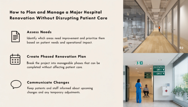 hospital renovation patient care continuity