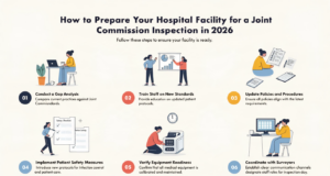 How to Prepare Your Hospital Facility for a Joint Commission Inspection in 2026 Joint Commission inspection hospital