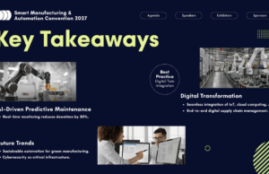 Inside the Smart Manufacturing & Automation Convention 2027: Key Takeaways Smart Manufacturing Convention
