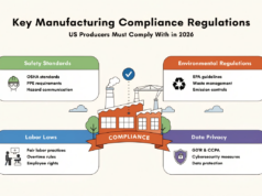 Key Manufacturing Compliance Regulations US Producers Must Comply With in 2026 manufacturing compliance regulations USA 2026