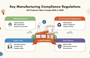Key Manufacturing Compliance Regulations US Producers Must Comply With in 2026 manufacturing compliance regulations USA 2026