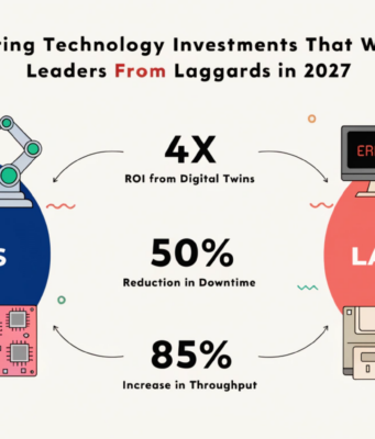 Manufacturing Technology Investments That Will Separate Leaders From Laggards in 2027 manufacturing technology investment 2027
