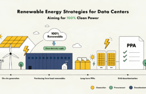 Renewable Energy Strategies for Data Centers Aiming for 100% Clean Power renewable energy data center
