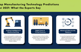 Top Manufacturing Technology Predictions for 2027: What the Experts Say manufacturing technology forecast 2027