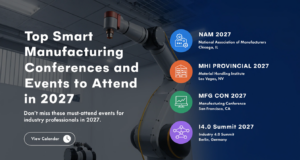 Top Smart Manufacturing Conferences and Events to Attend in 2027 smart manufacturing conference 2027