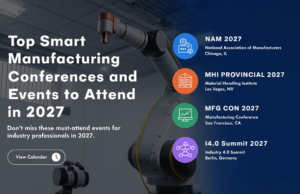 Top Smart Manufacturing Conferences and Events to Attend in 2027 smart manufacturing conference 2027